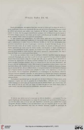 1: Italia fara de se