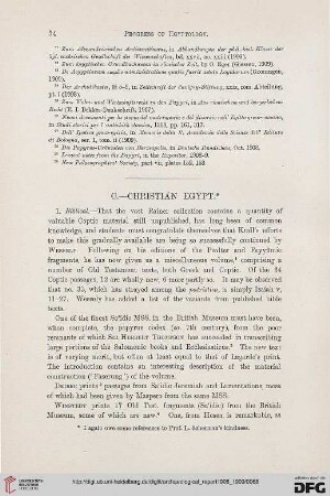 Progress of Egyptology : christian Egypt