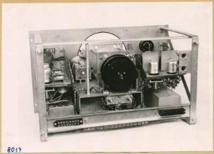 Charakterograph - Einschub Typ LU 18300 (1) - Rückansicht; Foto 1953