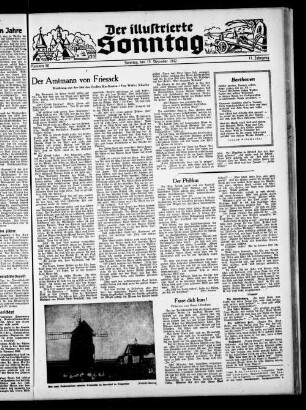 Der illustrierte Sonntag. 1939-1944