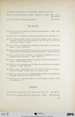Eisen (Nr. 612-613)