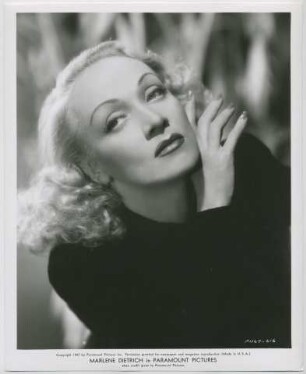 Marlene Dietrich (Los Angeles, 1947) (Archivtitel)