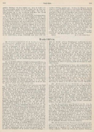 313-316 Nachrichten