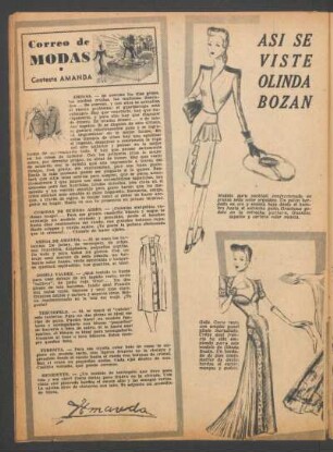 Así se viste Olinda Bozán