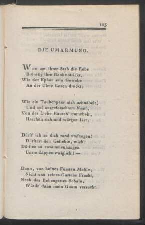 Die Umarmung