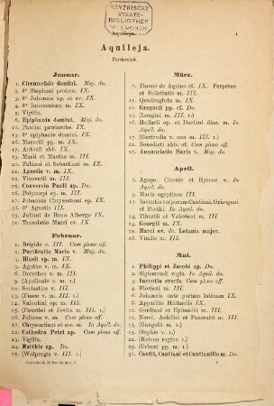 Zeitrechnung des deutschen Mittelalters und der Neuzeit, 2. Abteilung 1: Kalender der Diözesen Deutschlands, der Schweiz und Skandinaviens. Abteilung 2: Ordenskalender. Heiligenverzeichnis. Nachträge zum Glossar