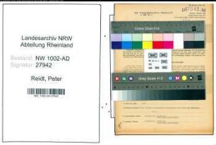 Entnazifizierung Peter Reidt, geb. 13.07.1898 (Angest.)