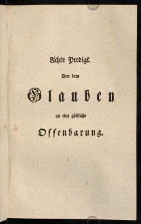 199-222, Achte Predigt.