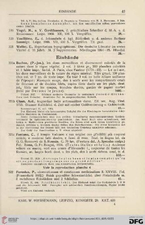 Einbände (Nr. 321a - 332)