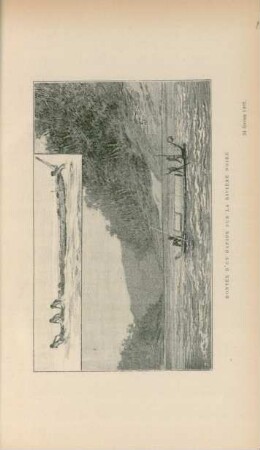 Montée d'un rapide sur la Rivière Noire