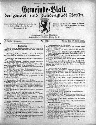 1909,25: No. 25, 20. Juni 1909