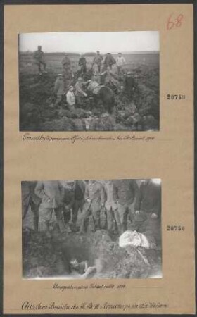 Granatloch, worin ein Pferd stehen konnte, bei St. Benoit