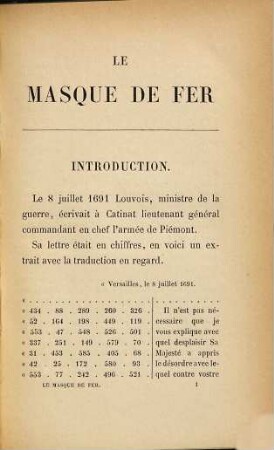 Le masque de fer