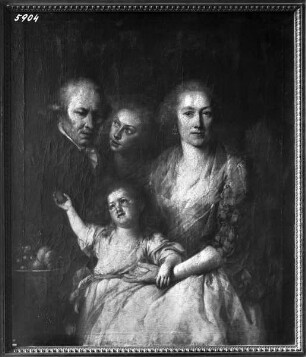 Bildnis der Familie des Bildhauers Roman Anton Boos
