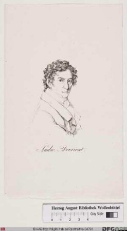 Bildnis Ludwig Devrient (eig. Daniel Louis)