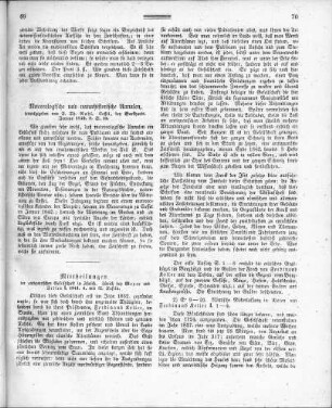 Mittheilungen der antiquarischen Gesellschaft in Zürich. - Zürich : Meyer und Zeller. - [Bd.] I, 1841