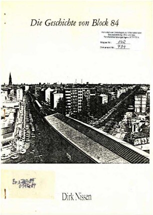 Gutachten: Geschichte von Block 84