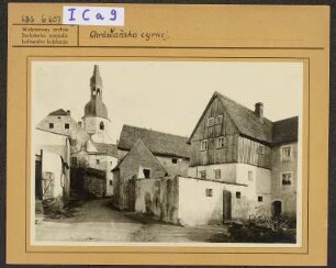 Kirche in Crostwitz. : Cyrkej w Chrósćicach.