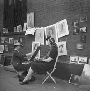 Künstlerwoche : New York, Manhattan, Greenwich Village, Künstlerwoche