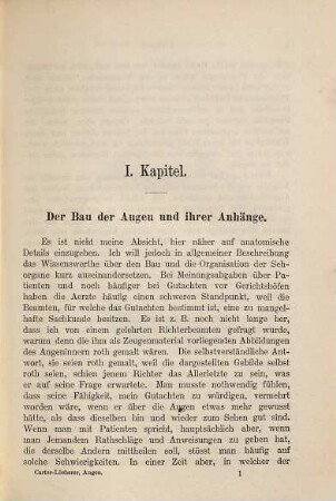 Das Auge und das Sehen : d. Pflege d. Auges u. d. Erhaltung d. Sehkraft