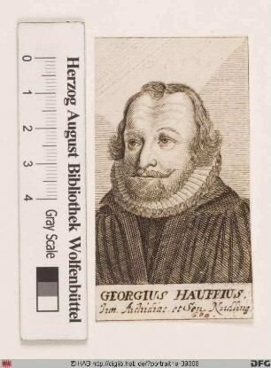 Bildnis Georg Hauff d. J.