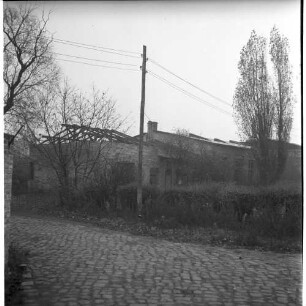 Negativ: Ruine, Sachsendamm 31/33, 1953