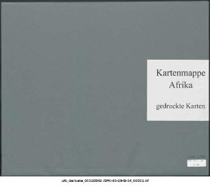 Südwestafrika : 1886-1894 : Kartensammlung