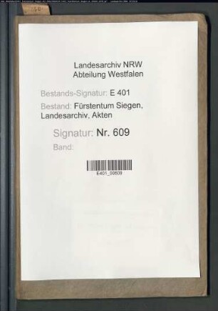 Beilegung von Grenzdifferenzen durch die nassau-siegensche Grenzkommission