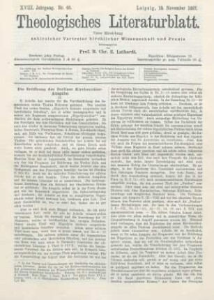 545-548 Die Eröffnung der Berliner Kirchenväter-Ausgabe