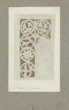 Ornamentales Detail der Vorhalle von S. Marco