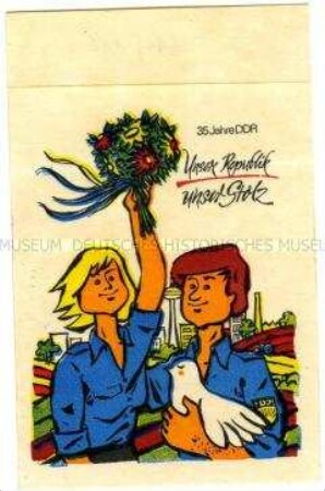 FDJ (Freie Deutsche Jugend), Nationales Jugendfestival zum 35. Jahrestag der DDR
