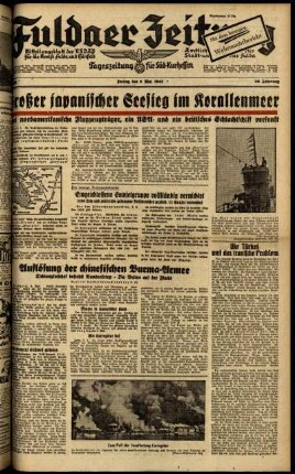 Ausgabe vom Freitag, den 08. Mai 1942.