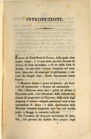 Memorie istoriche di Fratta Maggiore