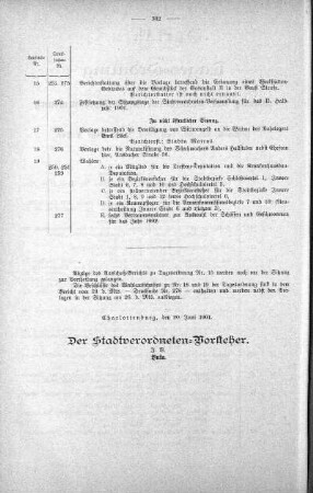 No. 16. (261-278)., 26. Juni 1901