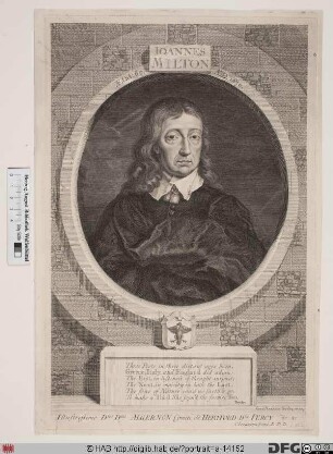 Bildnis John Milton
