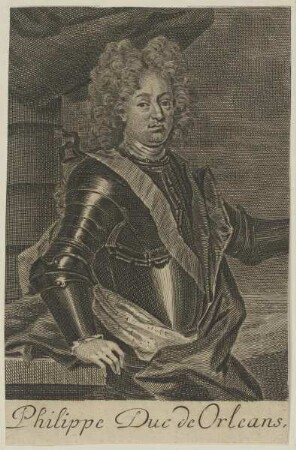 Bildnis von Philippe, Duc de Orleans