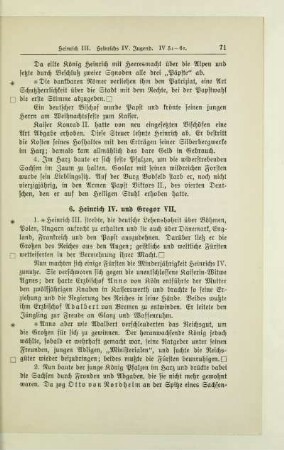 6. Heinrich IV. und Gregor VII.