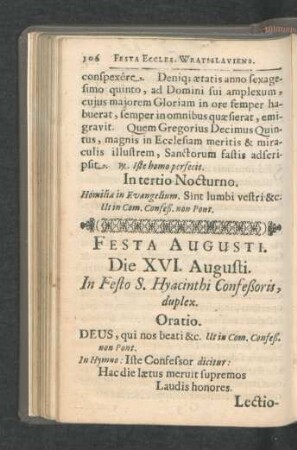 Festa Augusti.