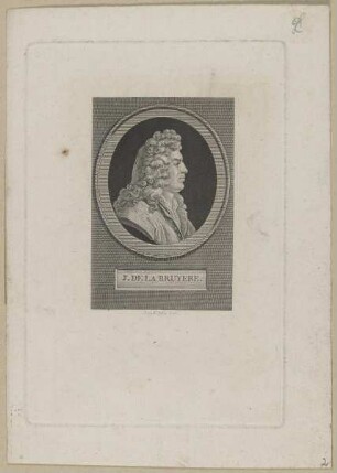 Bildnis des J. de La Bruyère