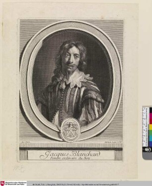 Jacques Blanchard Peintre ordinaire du Roy [königlicher Maler]