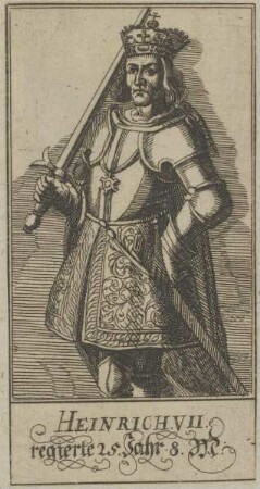 Bildnis des Heinrich VII.