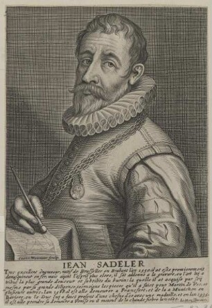 Bildnis des Iean Sadeler