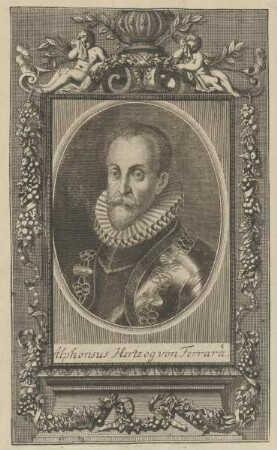 Bildnis von Alphonsus, Herzog von Ferrara