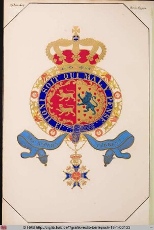Wappen des Herzogs Wilhelm von Braunschweig-Lüneburg