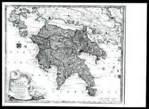 Historische Karte Peloponnes