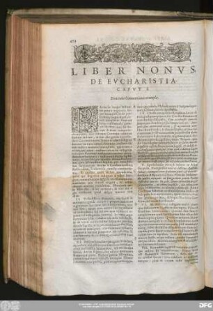 Caput I. Diminutae Communionis exempla.
