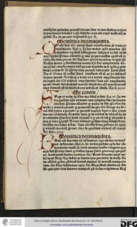 Dominica decimaquarta [post octavam pentecosten].