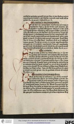 Dominica decimaquarta [post octavam pentecosten].