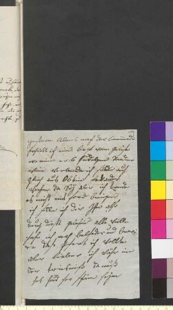 Brief von Vulpius (Goethe), Christiane an Goethe, Johann Wolfgang von