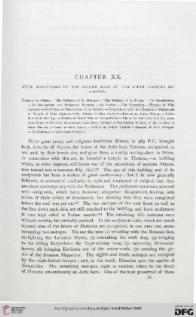 Chapter XX: Attic sculptures of the second half of the fifth century B.C. (concluded)